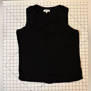Like New Another Love Women’s Size Large Black Sleeveless Shirt